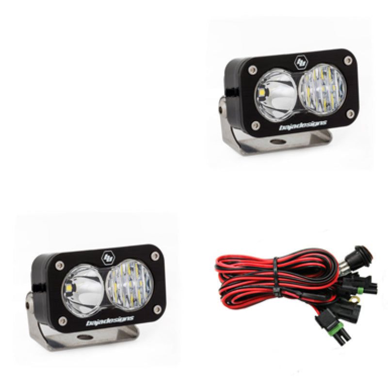 Baja Designs S2 Pro Series LED Light Pods Driving Combo Pattern - Pair-tuningsupply.com