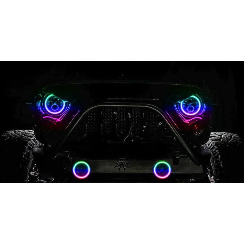 Oracle Jeep Wrangler JK/JL/JT High Performance W LED Fog Lights - w/o Controller SEE WARRANTY-tuningsupply.com