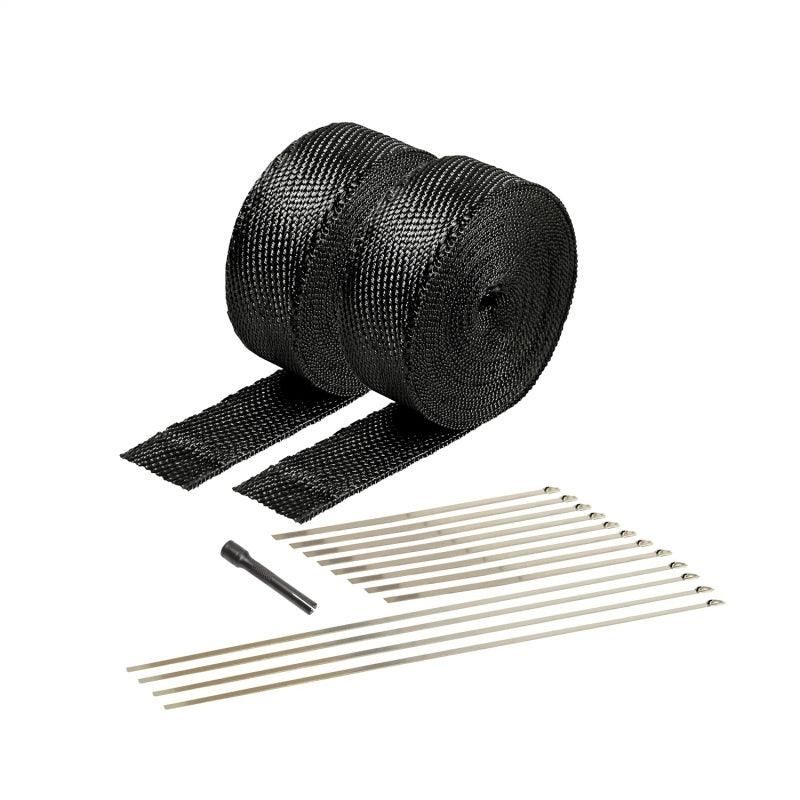 DEI Exhaust Wrap Kit - Black Titanium Wrap Locking Ties & Locking Tie Tool-tuningsupply.com