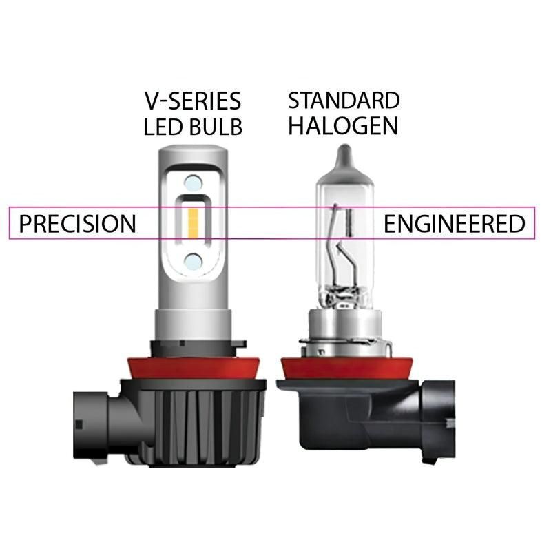 Oracle H4 - VSeries LED Headlight Bulb Conversion Kit - 6000K SEE WARRANTY-tuningsupply.com