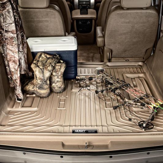 Husky Liners 21-23 Suburban/Yukon XL w/ 3rd Row Seat Weatherbeater Cargo Liner Behind 3rd Row - Blk-tuningsupply.com