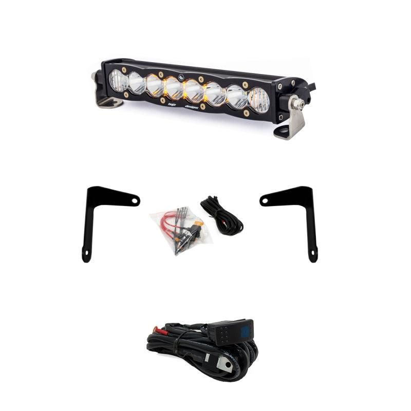 Baja Designs Can-Am X3 Shock Mount Kit w/10in S8 Light Bar Clear-tuningsupply.com