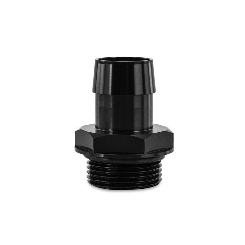 Mishimoto -16ORB to 1in. Hose Barb Aluminum Fitting - Black-tuningsupply.com