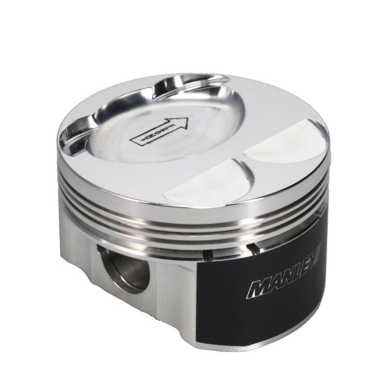 Manley MazdaSpeed 3 MZR 2.3L 87.75mm Bore -13.3cc Dome 9.5:1 CR  Pistons w/ Rings - Set of 4-tuningsupply.com