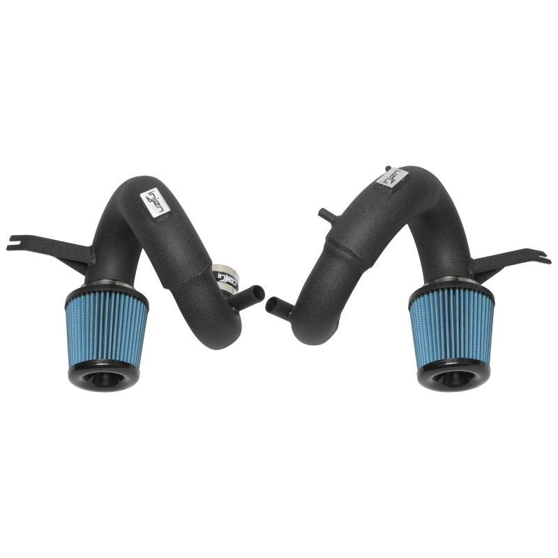 Injen 19-21 Genesis G70 V6-3.3L Twin Turbo SP Short Ram Air Intake System - Wrinkle Black-tuningsupply.com