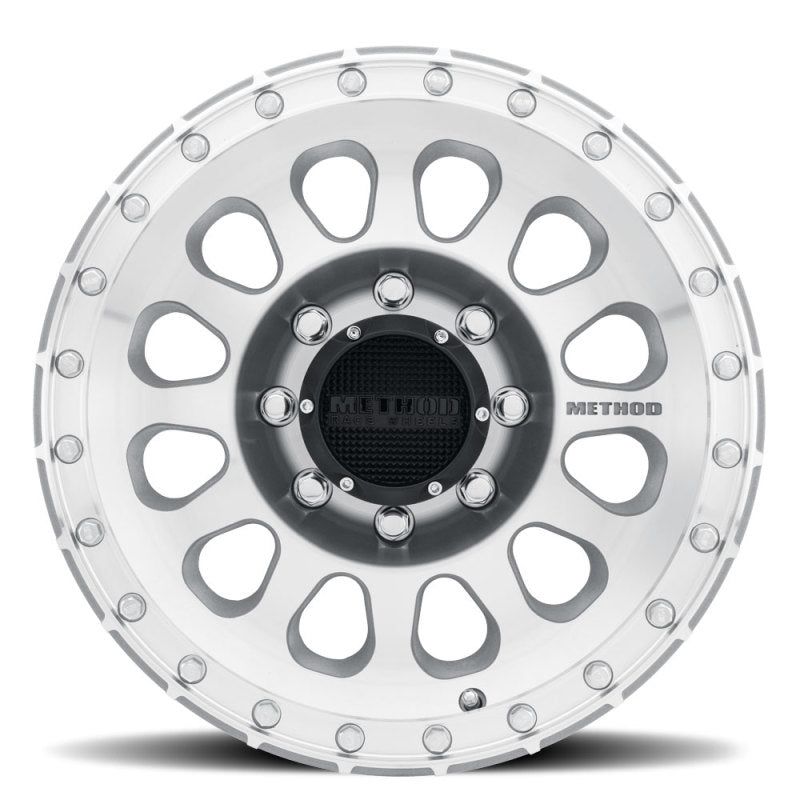 Method MR315 17x9 -12mm Offset 8x6.5 130.81mm CB Machined/Clear Coat Wheel-tuningsupply.com