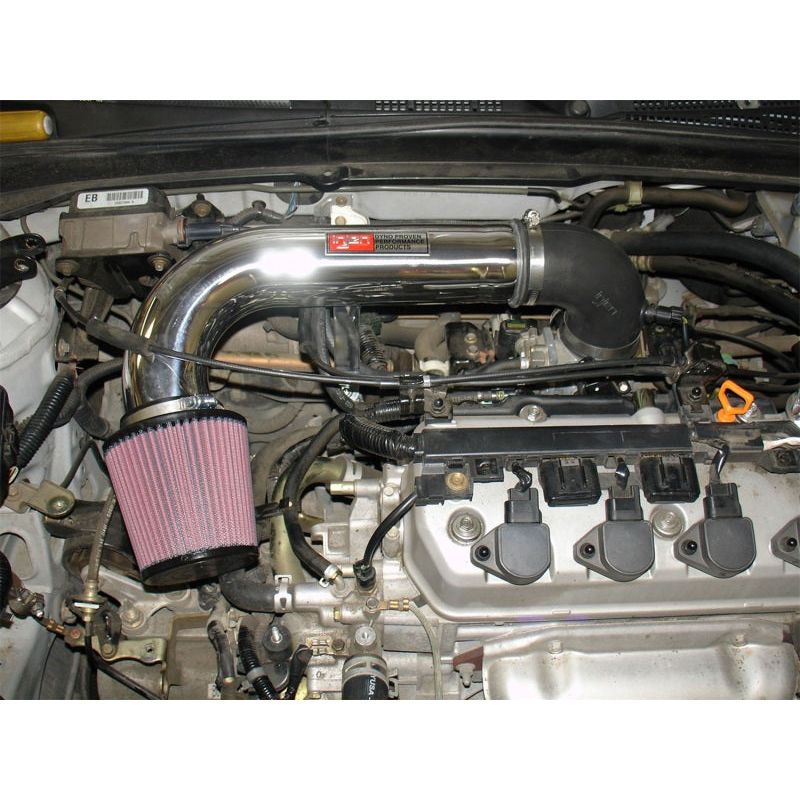 Injen 01-04 Civic Dx Lx Ex Hx Polished Short Ram Intake-tuningsupply.com