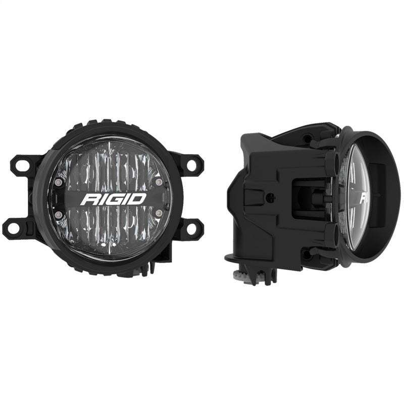 Rigid 14+ Toyota 4Runner/ Tundra & 16+ Tacoma 360-Series 4in LED SAE J583 Fog Lights - White (Pair) - SMINKpower Performance Parts RIG37116 Rigid Industries