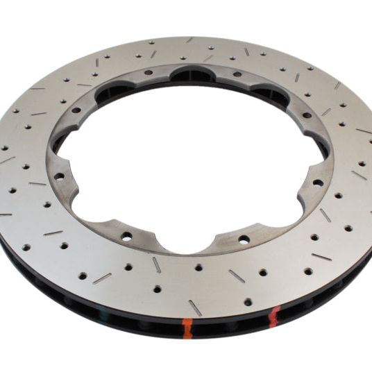 DBA 09+ Nissan GTR R-35 Front Drilled & Slotted 5000 Series Brembo Only Replacement Disc (No hardwar-tuningsupply.com