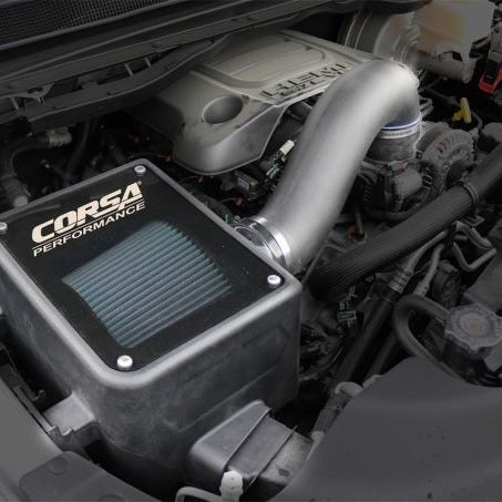 Corsa 2019-2024 Dodge RAM 5.7L V8 Cold Air Intake with MaxFlow 5 Oiled Filter-tuningsupply.com