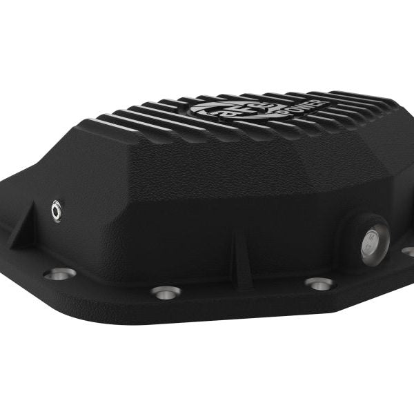 aFe POWER 21-22 Ram 1500 TRX Hemi V8 6.2L (sc) PRO Series Rear Differential Cover Black w/ Machined-tuningsupply.com