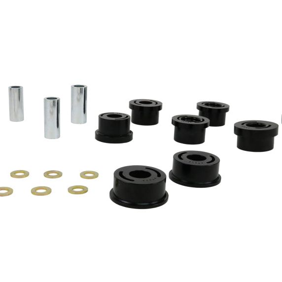 Whiteline Plus 03+ Nissan 350z / Infiniti G35 Traction Control Rear Cradle Bushing Kit-Bushing Kits-Whiteline-WHLW92994-SMINKpower Performance Parts