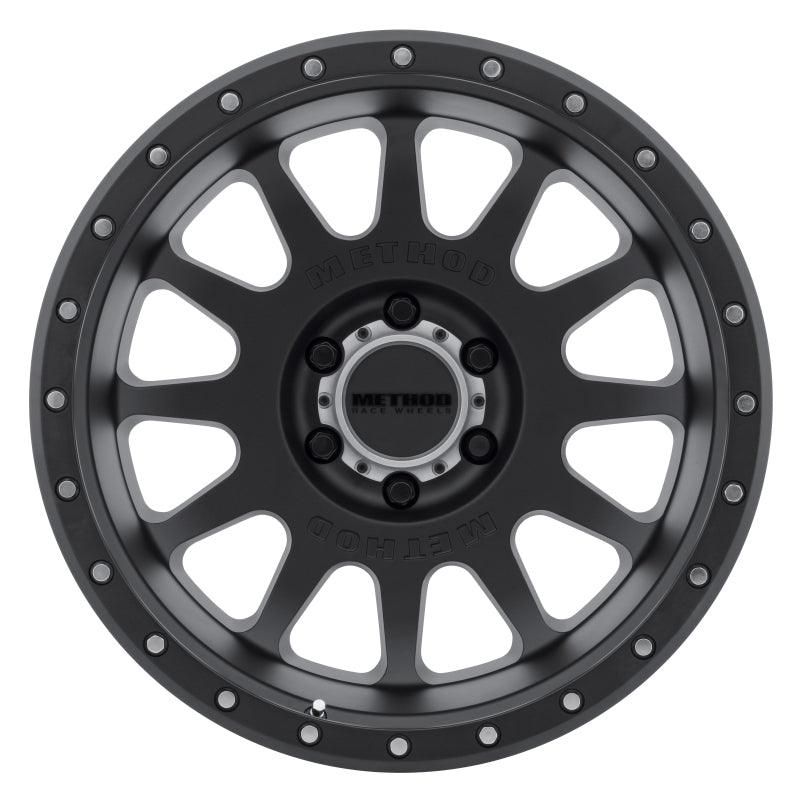 Method MR605 NV 20x9 -12mm Offset 6x135 87mm CB Matte Black Wheel-tuningsupply.com