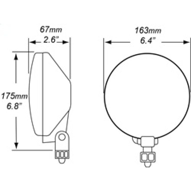 Hella 500 Series 12V/55W Halogen Driving Lamp Kit-tuningsupply.com