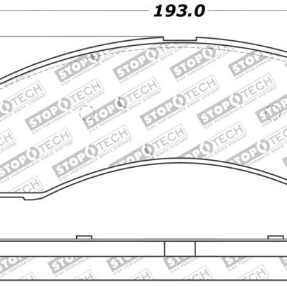 StopTech Performance Brake Pads-Brake Pads - Performance-Stoptech-STO309.07560-SMINKpower Performance Parts