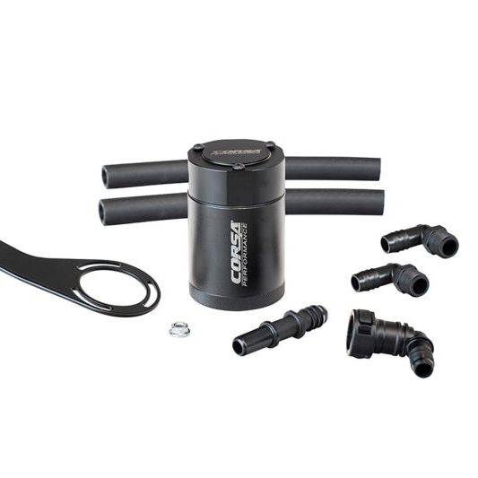 Corsa 2021-2024 Ford Bronco 2.3L Aluminum Oil Catch Can-tuningsupply.com