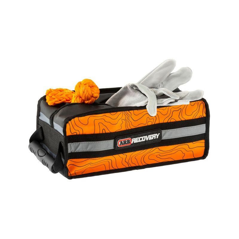 ARB Micro Recovery Bag Orange/Black Topographic Styling PVC Material-tuningsupply.com