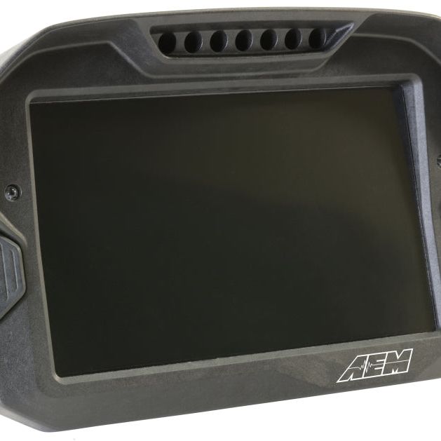 AEM CD-7 Non Logging GPS Enabled Race Dash Carbon Fiber Digital Display w/o VDM (CAN Input Only)-tuningsupply.com