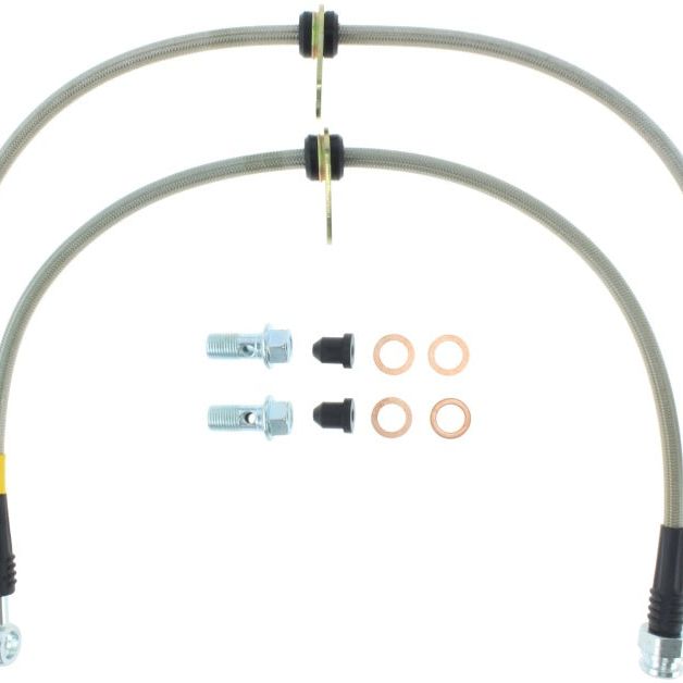 StopTech 91-05 Acura NSX Rear SS Brake Lines-Brake Line Kits-Stoptech-STO950.40501-SMINKpower Performance Parts