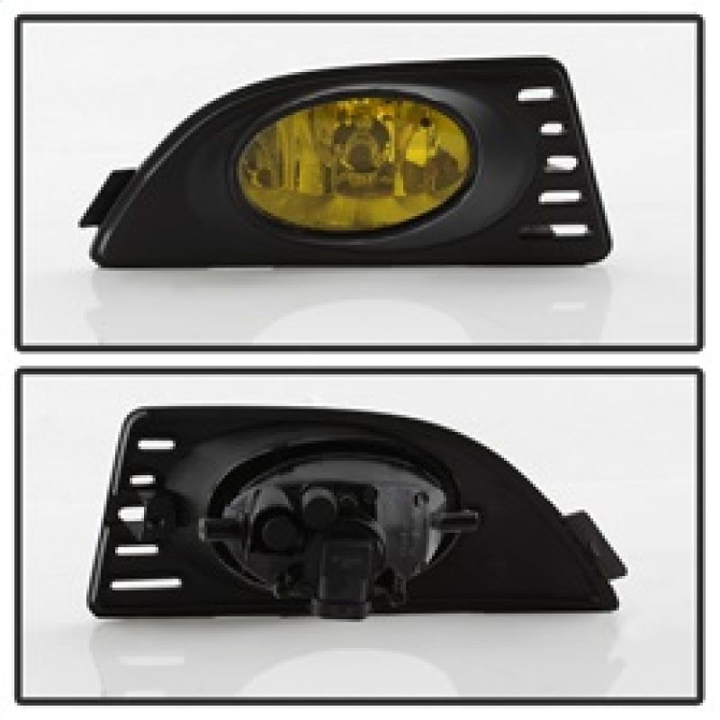 Spyder Acura RSX 05-07 OEM Fog Lights w/Switch Yellow FL-AR06-Y-Fog Lights-SPYDER-SPY5020680-SMINKpower Performance Parts