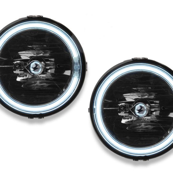 Raxiom 05-12 Ford Mustang GT LED Halo Fog Lights (Smoked) - SMINKpower Performance Parts RAX49134 Raxiom