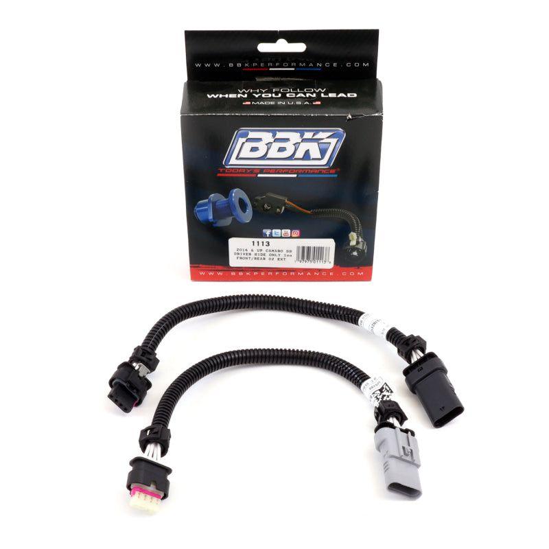 BBK 16-20 Chevrolet Camaro 6.2L SS O2 Sensor Extensions (AUTO ONLY Drivers Side 1 Front & 1 Rear)-tuningsupply.com