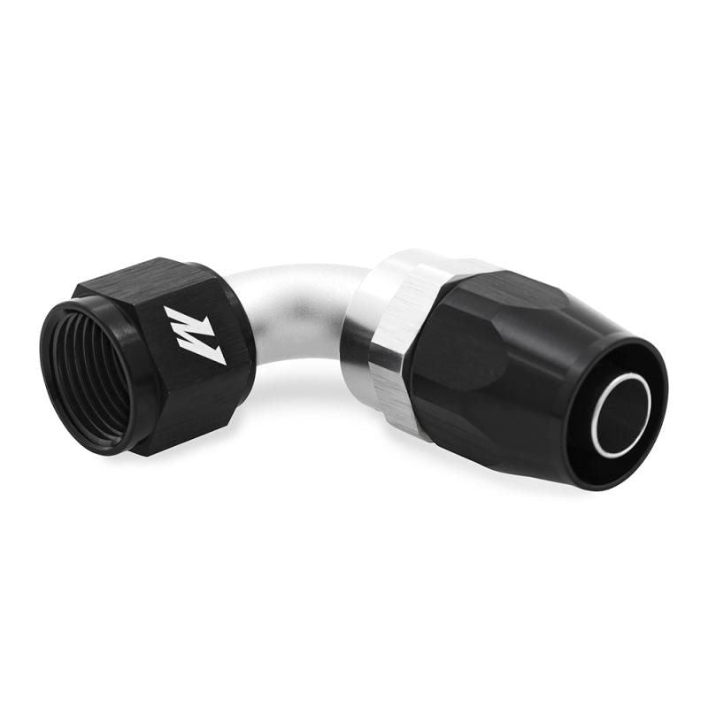 Mishimoto Aluminum -10AN 90 Degree Fitting - Black-tuningsupply.com