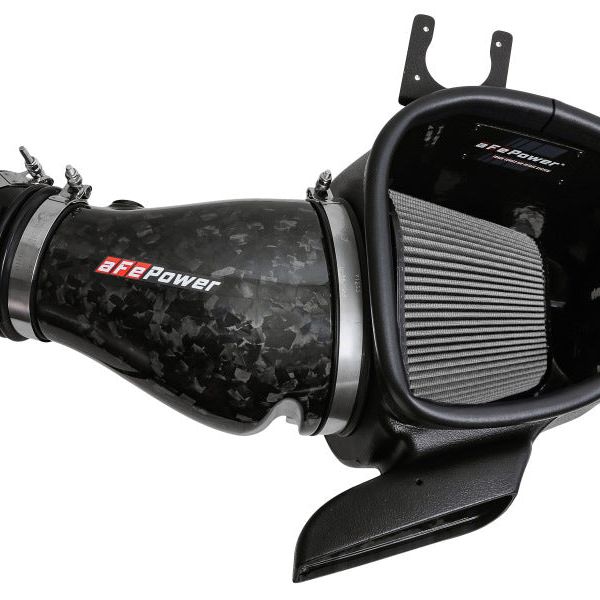 aFe 2021 Dodge Durango SRT Hellcat Track Series Carbon Fiber Cold Air Intake System w/ Pro DRY S-tuningsupply.com