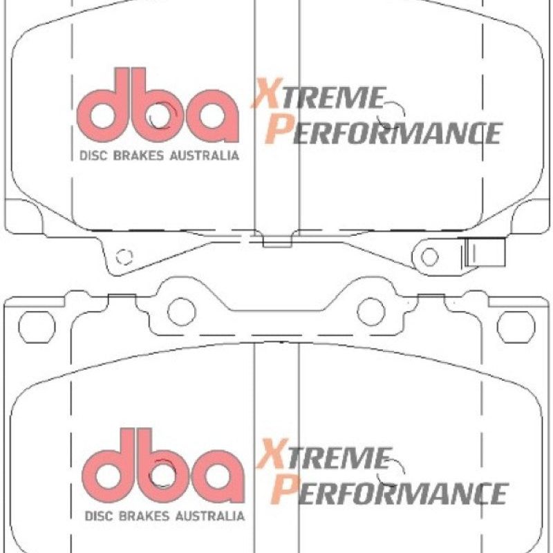 DBA 00-07 Toyota Land Cruiser XP650 Front Brake Pads-tuningsupply.com