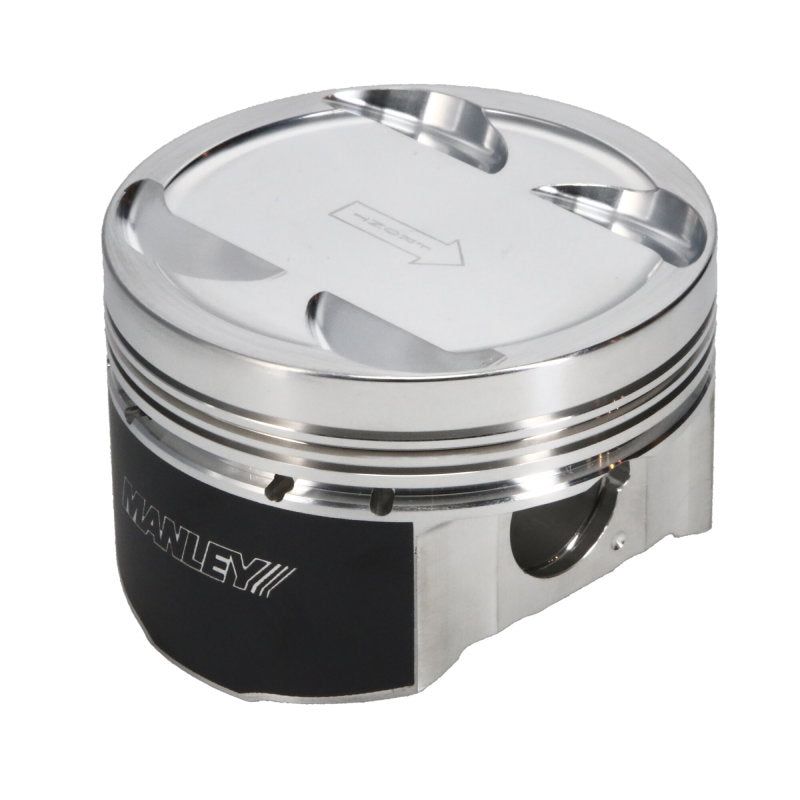 Manley 03-06 Evo 8/9 (7 Bolt 4G63T) 85mm STD Bore 8.5:1 Dish Pistons w/ Rings-tuningsupply.com