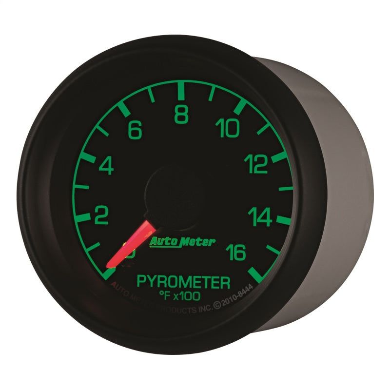 Autometer Factory Match Ford 52.4mm Full Sweep Electronic 0-1600 Deg F EGT/Pyrometer Gauge-tuningsupply.com