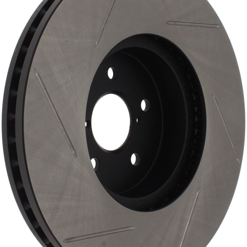 StopTech Power Slot 05-08 LGT Front Left Slotted Rotor-Brake Rotors - Slotted-Stoptech-STO126.47024SL-SMINKpower Performance Parts