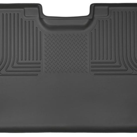 Husky Liners 15-23 Ford F-150 SuperCrew Cab WeatherBeater Black 2nd Seat Floor Liner-tuningsupply.com