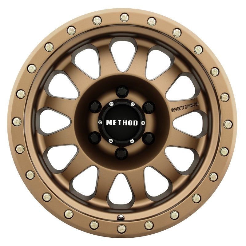 Method MR304 Double Standard 17x8.5 0mm Offset 6x5.5 108mm CB Method Bronze Wheel-tuningsupply.com