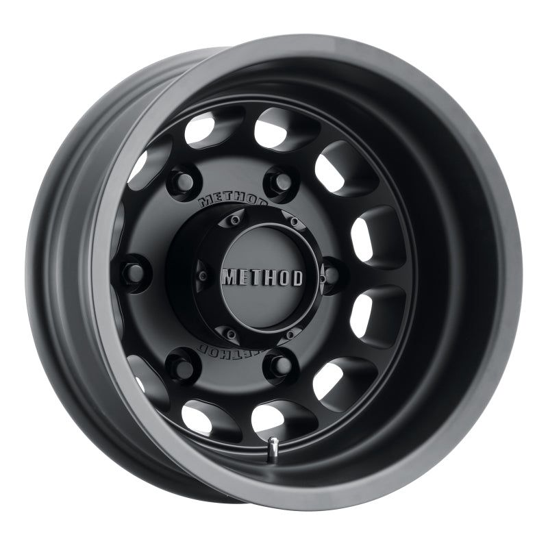 Method MR901 - REAR 16x5.5 -138mm Offset 6x205 161.04mm CB Matte Black Wheel-tuningsupply.com