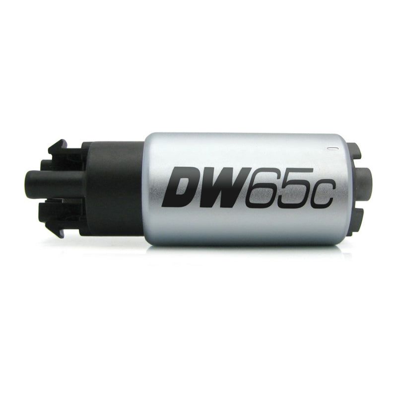 DeatschWerks 265 LPH DW65C Series Compact Fuel Pump w/ Mounting Clips-tuningsupply.com