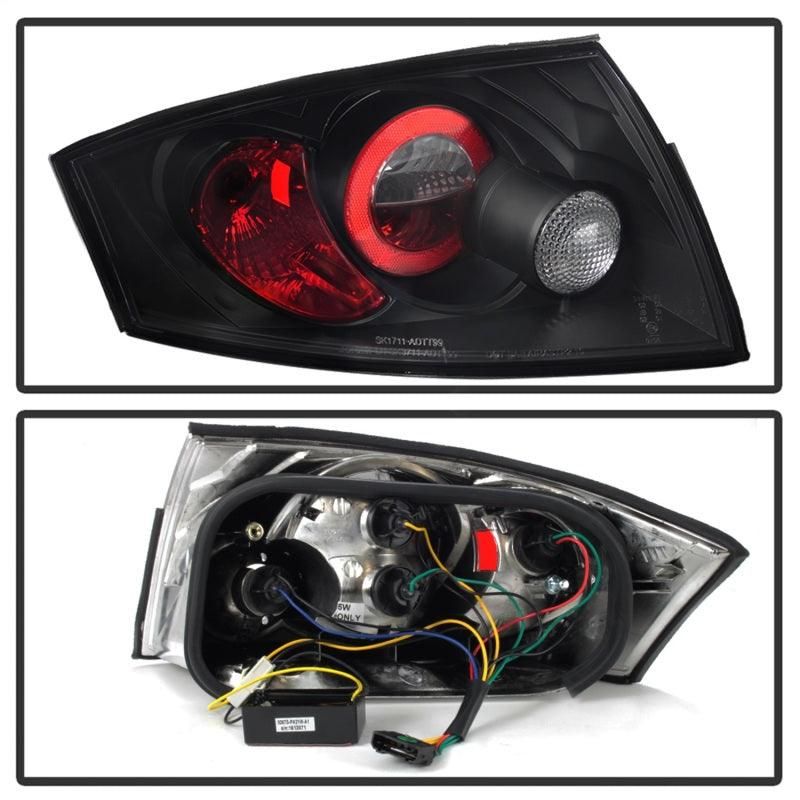 Spyder Audi TT 00-06 Euro Style Tail Lights Black ALT-YD-ATT99-BK - SMINKpower Performance Parts SPY5000408 SPYDER