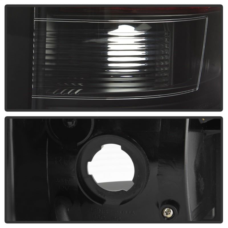 Spyder 07-13 Silverado (Will Not Work w/2010 921 Bulb) V3 LED Tail Lghts Blk ALT-YD-CS07V3-LBLED-BK-Tail Lights-SPYDER-SPY5084088-SMINKpower Performance Parts