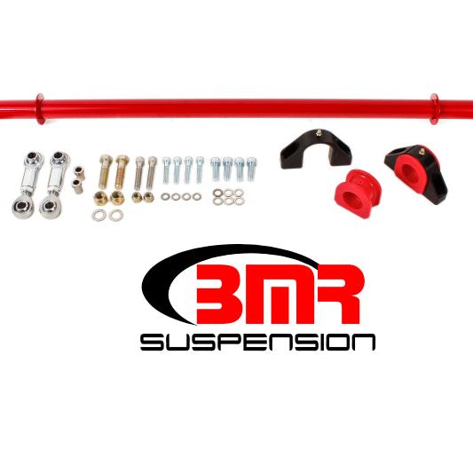 BMR 10-15 5th Gen Camaro Rear Hollow 1.375in Xtreme Anti-Roll Kit - Red-tuningsupply.com