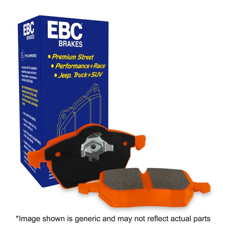 EBC 2016+ Chrysler Pacifica (Ru) 3.6L Extra Duty Front Brake Pads-tuningsupply.com