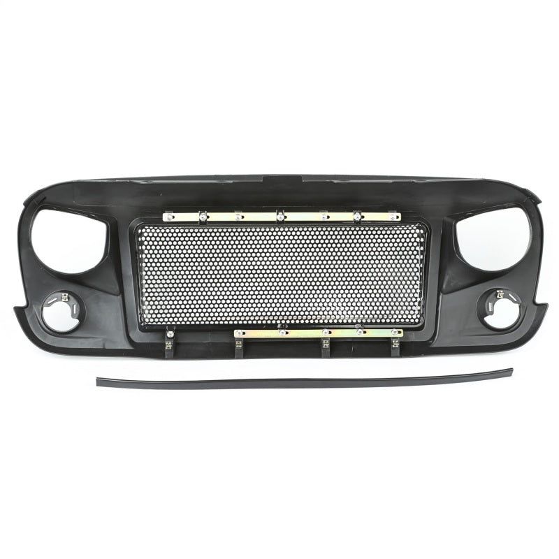 Rugged Ridge Spartan Grille 07-18 Jeep Wrangler JK - SMINKpower Performance Parts RUG12034.01 Rugged Ridge