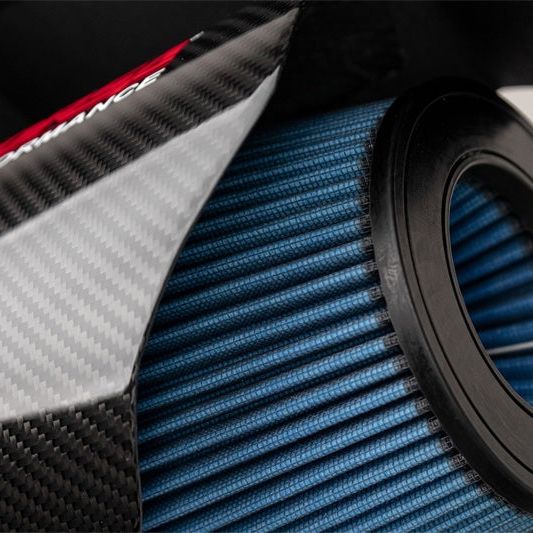 Corsa 19-23 Dodge Challenger SRT/Hellcat/Redeye/Demon Carbon Fiber Intake w/ MaxFlow Oiled Filter-tuningsupply.com