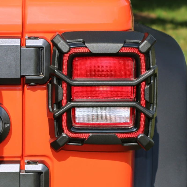 Rugged Ridge 18-20 Jeep Wrangler JL Elite Tail Light Guard-Light Covers and Guards-Rugged Ridge-RUG11226.13-SMINKpower Performance Parts