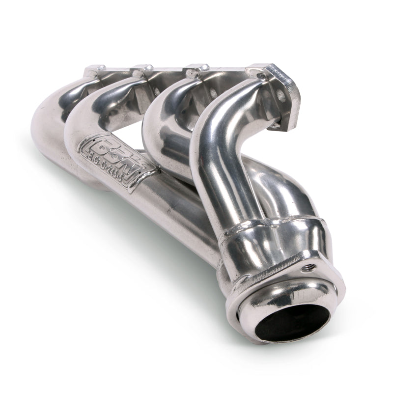 BBK 79-93 Mustang 5.0 Shorty Unequal Length Exhaust Headers - 1-5/8 Silver Ceramic-tuningsupply.com