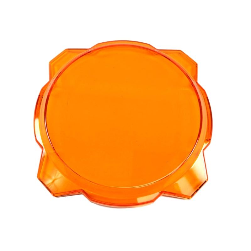 KC HiLiTES 6in. Hard Shield/Cover for Gravity Pro6 LED Lights (Single) - Amber-tuningsupply.com