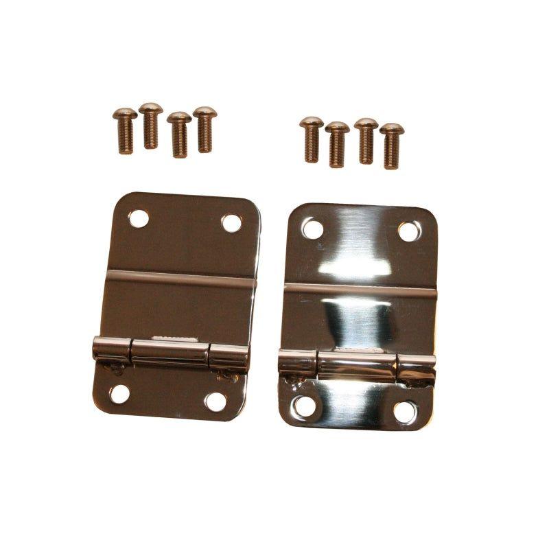 Rugged Ridge 76-86 Jeep CJ Stainless Steel Tailgate Hinges - SMINKpower Performance Parts RUG11114.01 Rugged Ridge