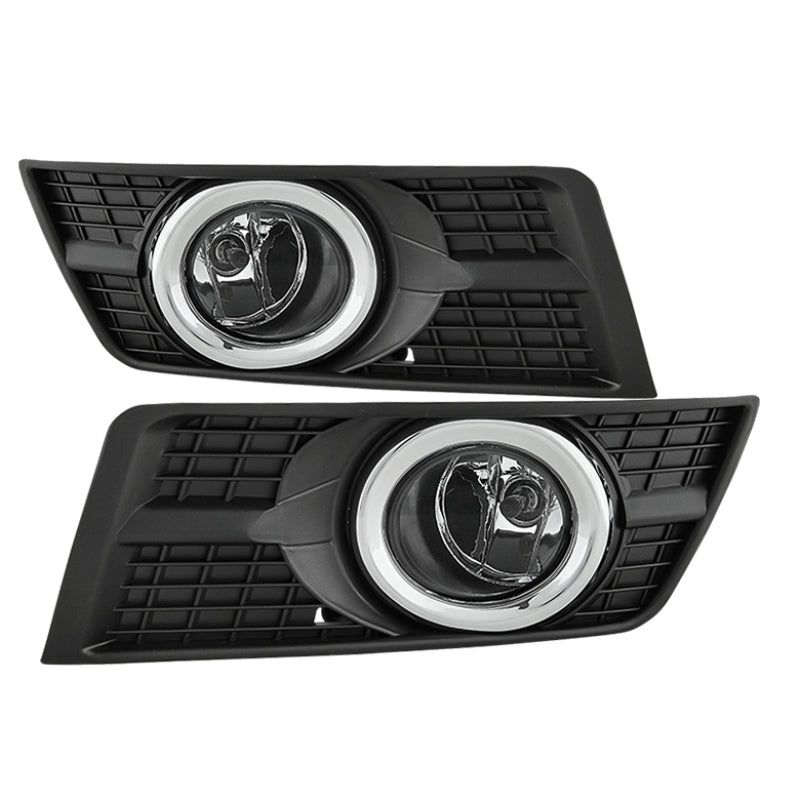 Spyder Cadillac SRX 2010-2015 OEM Style Fog Lights W/Universal Switch Clear FL-CASRX10-C-Fog Lights-SPYDER-SPY5080479-SMINKpower Performance Parts