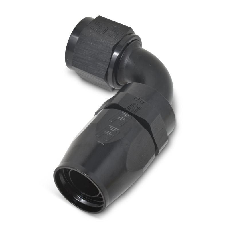 Russell Performance -10 AN Black 90 Degree Full Flow Hose End - SMINKpower Performance Parts RUS610185 Russell