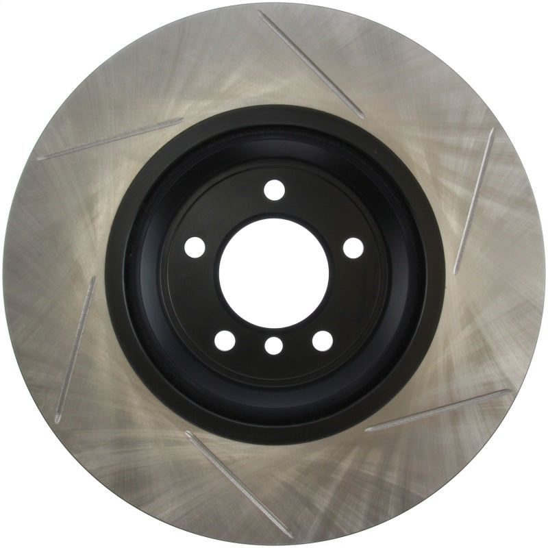 StopTech 07-13 BMW 335I Slotted Right Side Sport Brake Rotor-Brake Rotors - Slotted-Stoptech-STO126.34093SR-SMINKpower Performance Parts