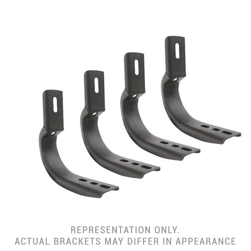 Go Rhino 19-20 Chevrolet Silverado 1500 Brackets for OE Xtreme Cab Length SideSteps-tuningsupply.com